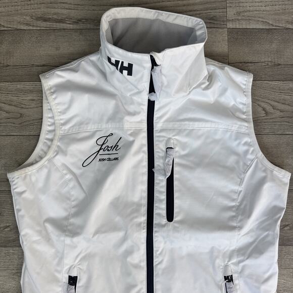 Helly Hansen Josh Cellars Regular Fit Crew Vest White sz M - Picture 2 of 9